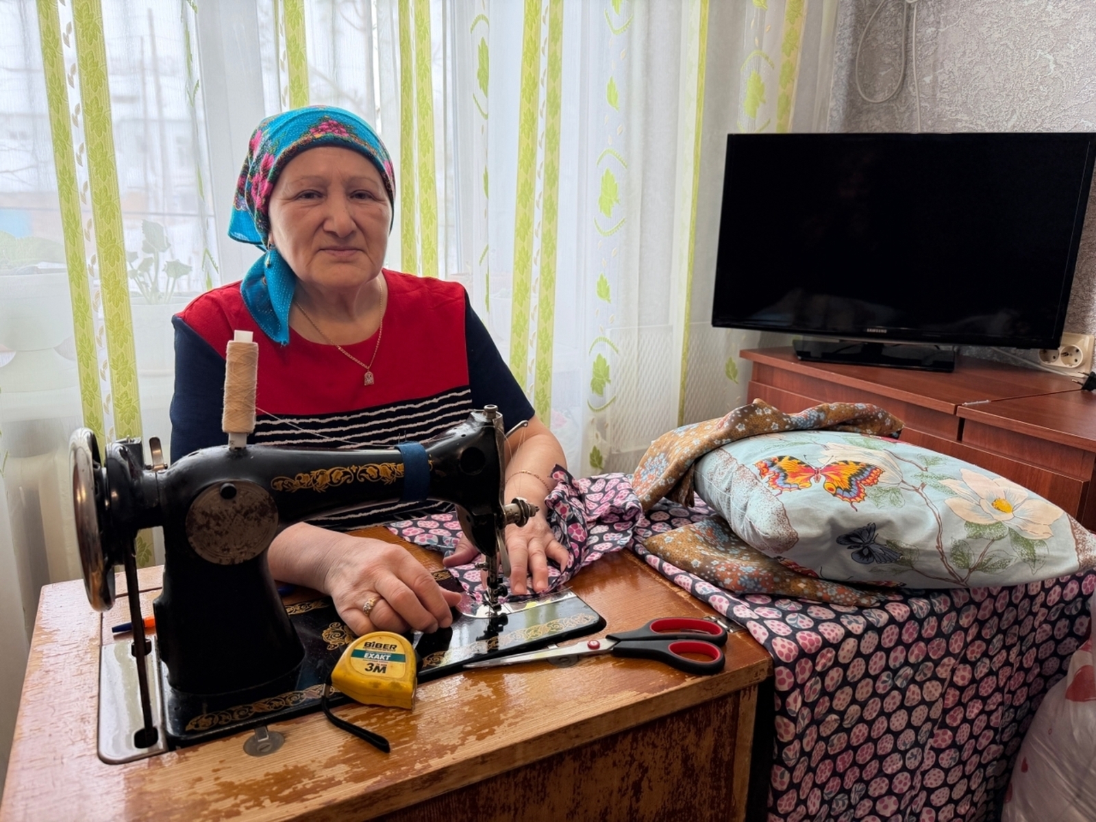 Яугирҙарға йылы посылкалар әҙерләй