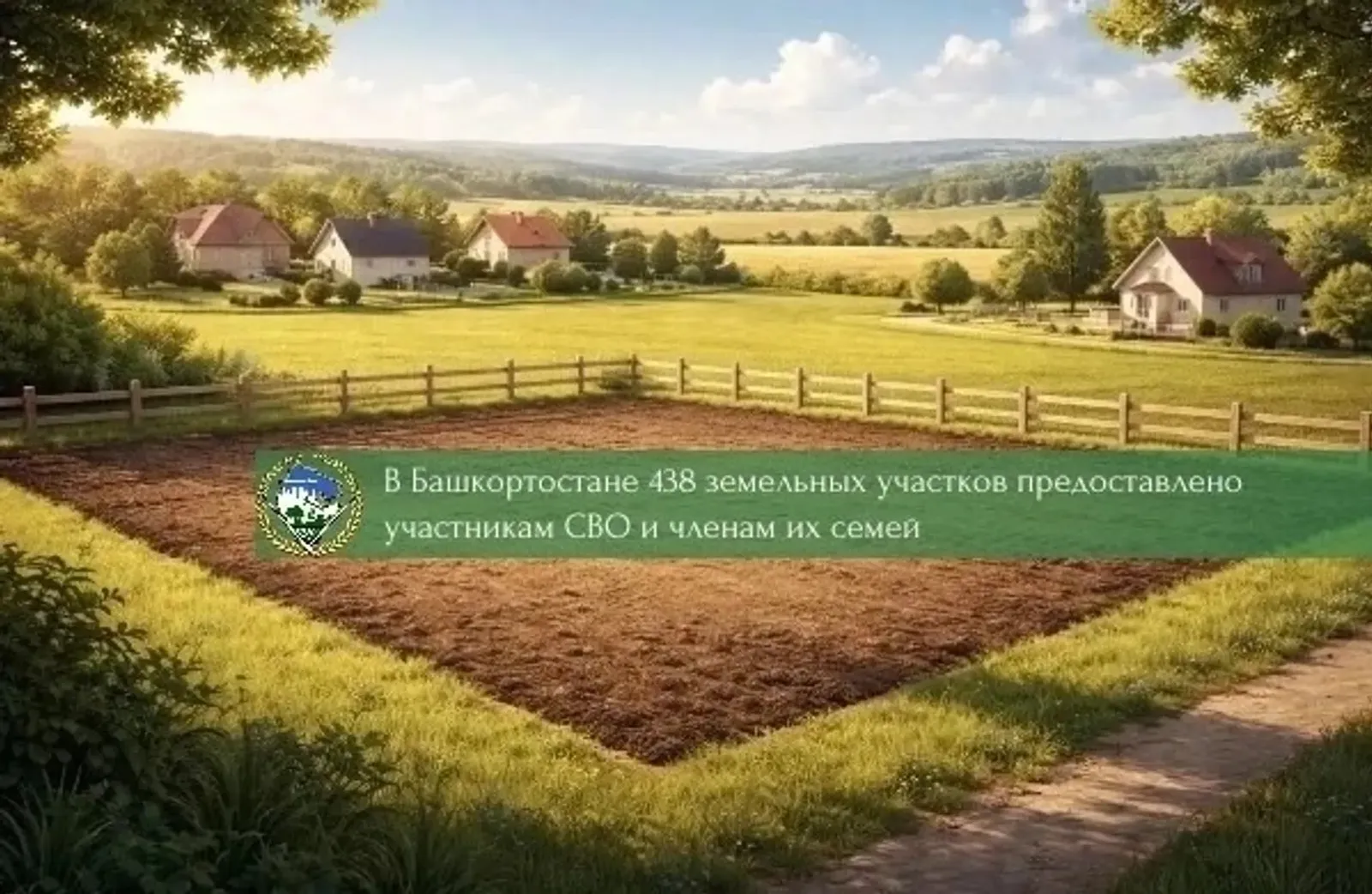 В Башкирии участникам СВО передали 438 земельных участков