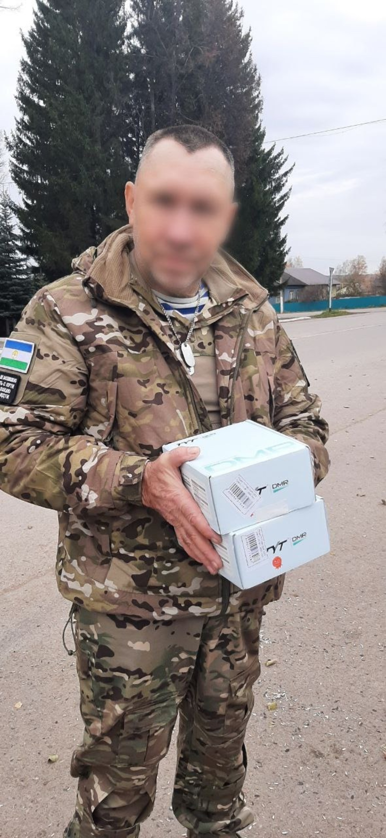 Для участника СВО из Башкирии приобрели рации