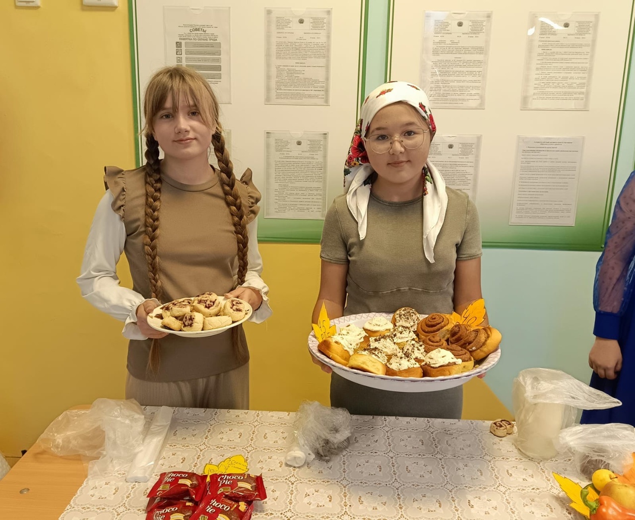 Этҡол мәктәбендә йәрминкә гөрләне