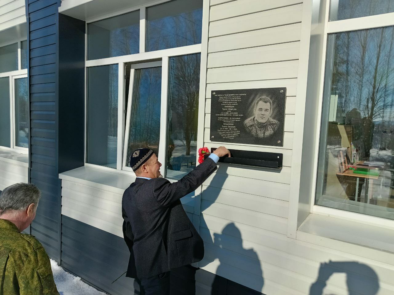 Ветерандар менән осраштылар