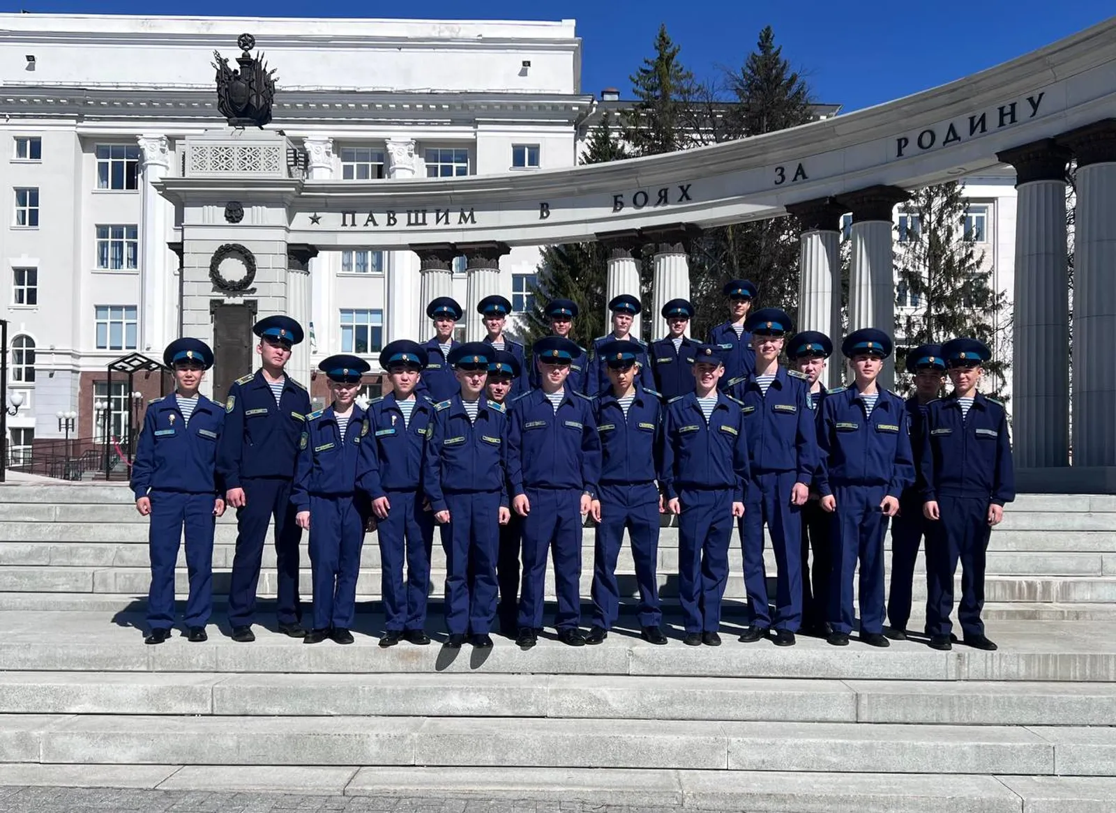 Воспитанники Башкирского кадетского корпуса вспомнили о жертвах нацистов