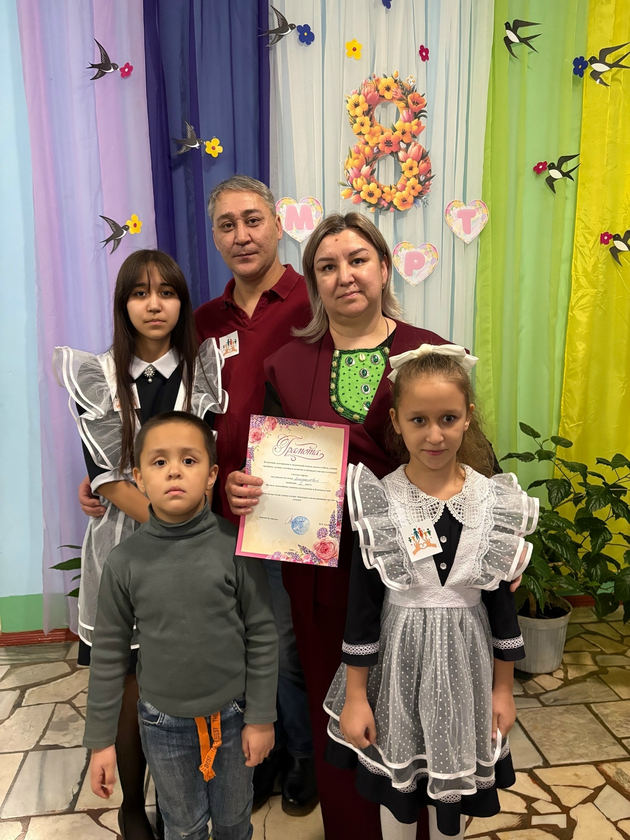 Сәлих ауылы уңған ғаиләләре менән дан тота