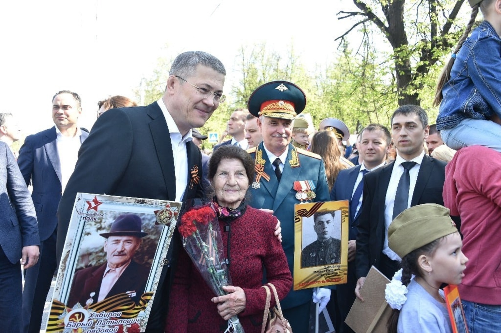 Глава Башкирии понесет портрет деда Барыя Хабирова в колонне Бессмертного полка