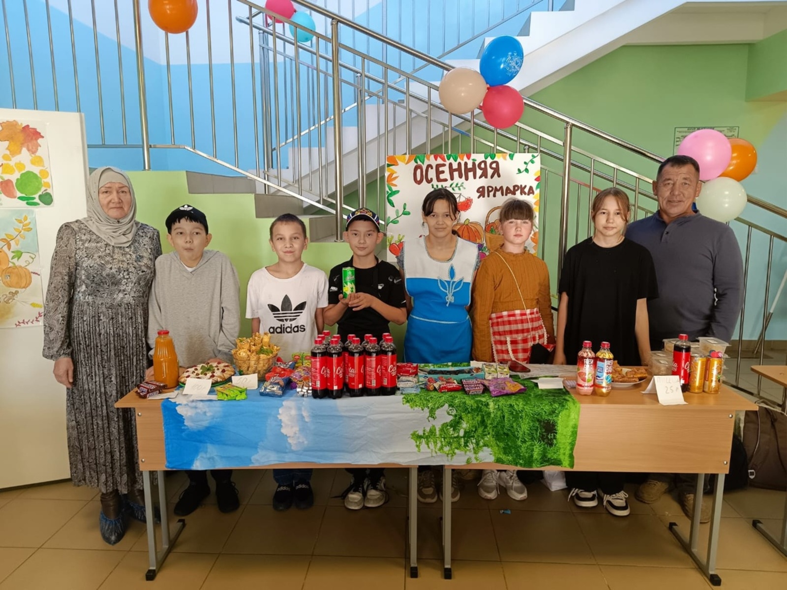 Этҡол мәктәбендә йәрминкә гөрләне