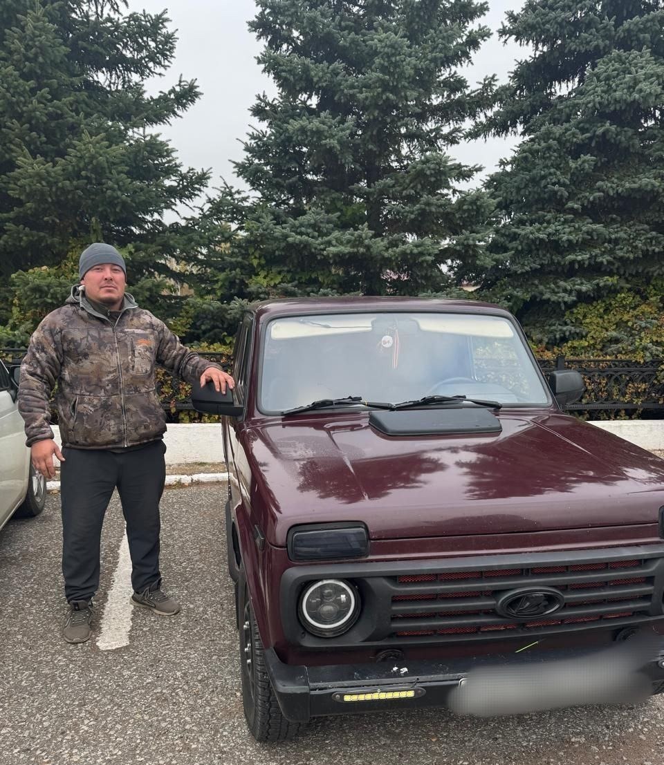 Отец участника СВО из Башкирии доставил сыну на фронт автомобиль