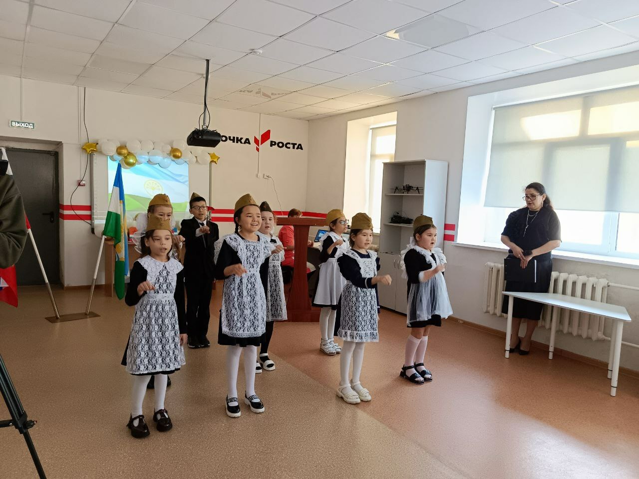 Ветерандар менән осраштылар