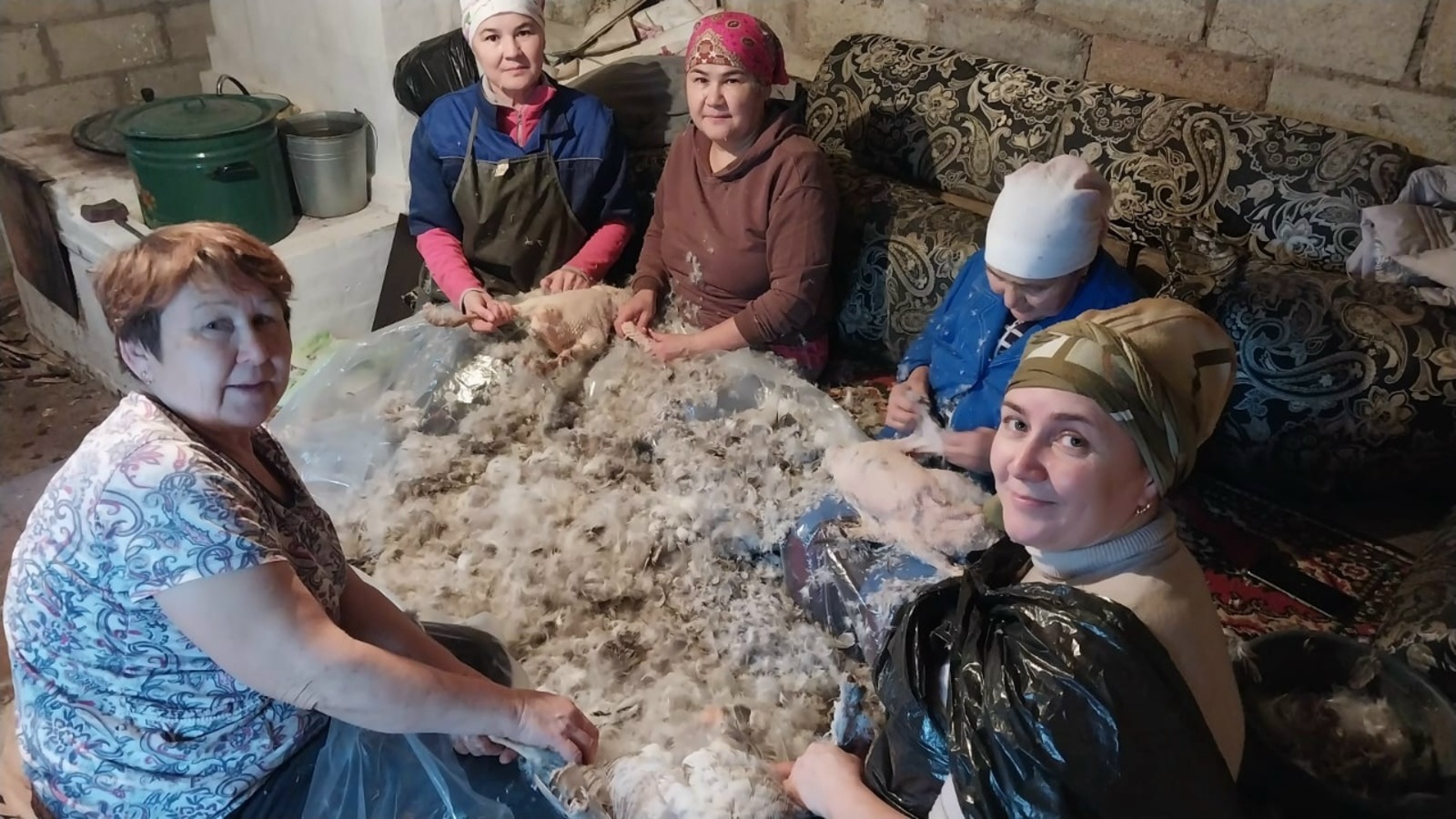 Алаҡайҙа - ҡаҙ өмәһе