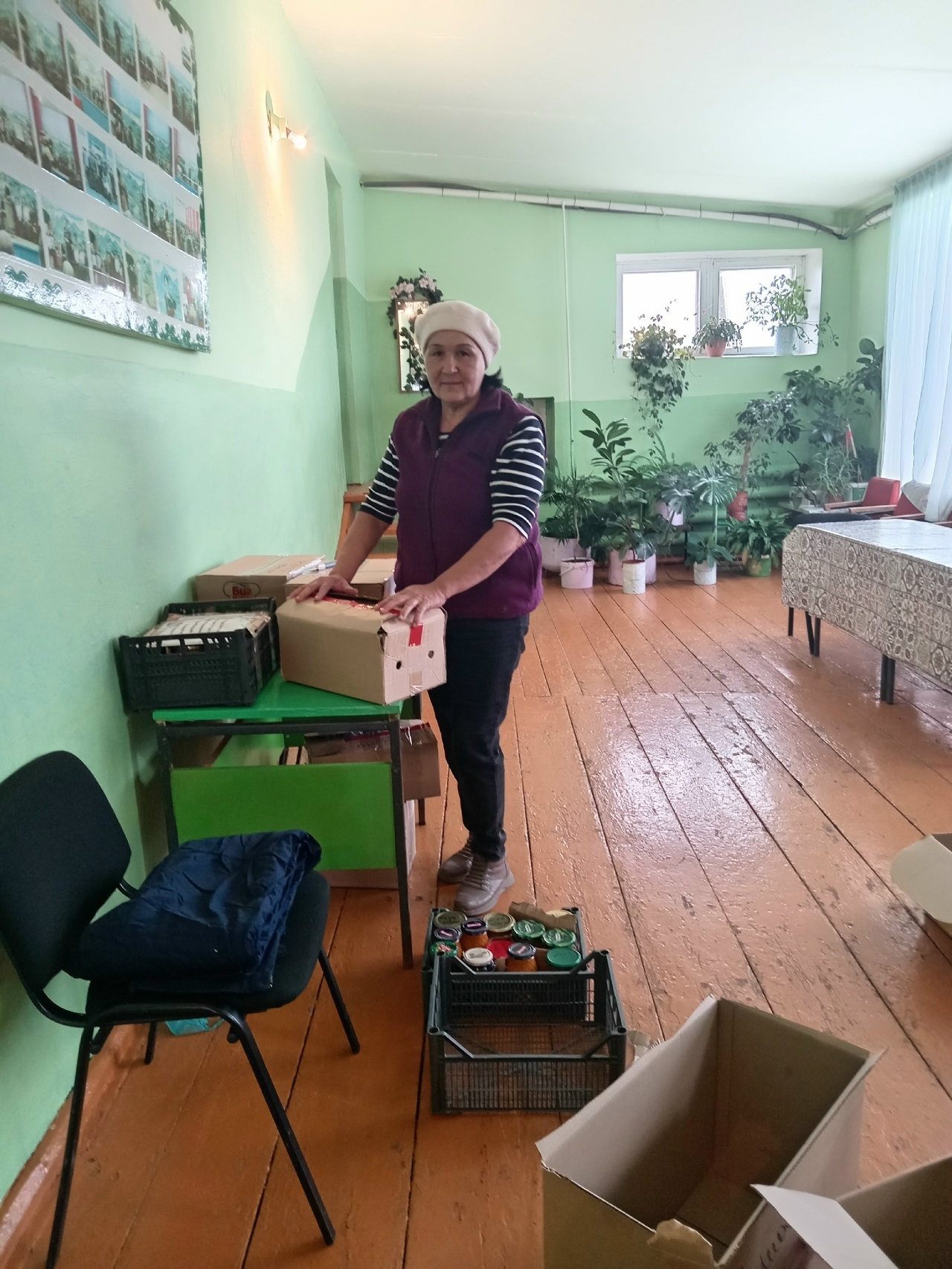 Ауылдаштар йәнә посылкалар тупланы